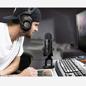 Blue Yeti Blackout USB Mic Plus Software Bundle Deal
