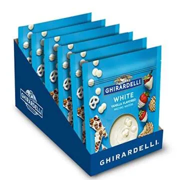 Ghirardelli Chocolate White Candy Making Wafers - Perfect for Treats and Fun Activities
