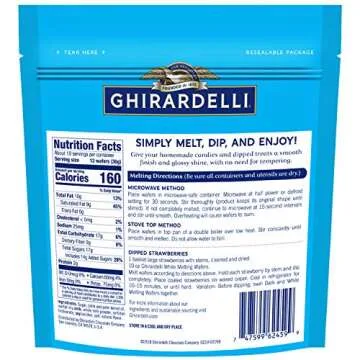 Ghirardelli White Candy Making Wafers 10 Ounce Dependent Quality