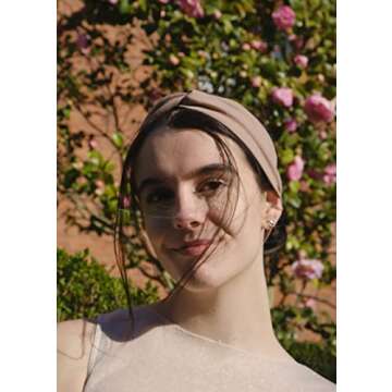 DRESHOW 1950's Vintage Modern Style Elastic Women Turban Headbands Twisted Cute Hair Band Accessories