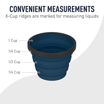 Collapsible Silicone Camping Cup - Sea to Summit X-Series