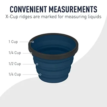 Collapsible Silicone Camping Cup - Sea to Summit X-Series