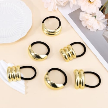 Chanaco Gold Hair Cuffs - Stylish Hair Accessories for Women