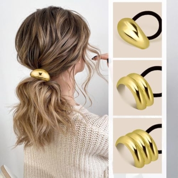 Chanaco Gold Hair Cuffs - Stylish Hair Accessories for Women