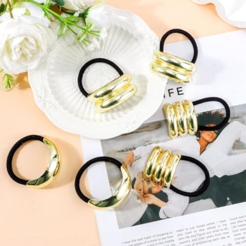 Chanaco Gold Hair Cuffs - Stylish Hair Accessories for Women