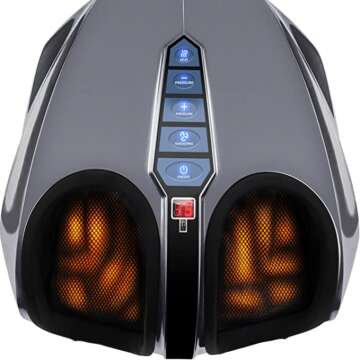 MIKO Foot Massager: Deep-Kneading, Compression, Shiatsu, Heat