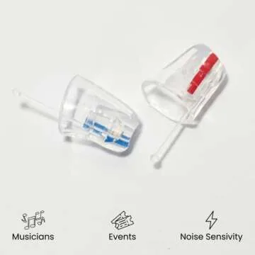 EARasers High Fidelity Noise Cancelling Earplugs for Musicians