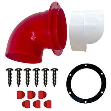 RentACoop DIY Large 2-Port Chicken Feeder Kit - Includes Ports, Rain Hoods, and Hardware - Suitable ...