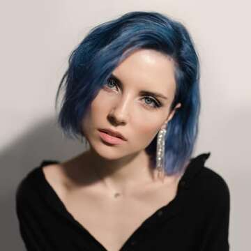 ARCTIC FOX Vegan and Cruelty-Free Semi-Permanent Hair Color Dye (8 Fl Oz, BLUE JEAN BABY)