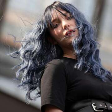 ARCTIC FOX Vegan and Cruelty-Free Semi-Permanent Hair Color Dye (8 Fl Oz, BLUE JEAN BABY)