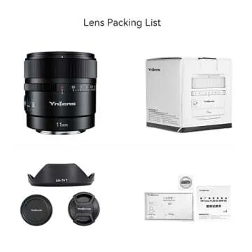 YONGNUO YN11MM F1.8S Lens w/Remote Controller, 11mm F1.8 Large Aperture Fixed Prime Lens for Sony, Auto Focus APS-C Frame, Ultra Wide Angle Lens for E Mount Mirrorless Cameras