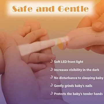Electric Baby Nail Trimmer – Safe Nail Care from Newborn to Adult
