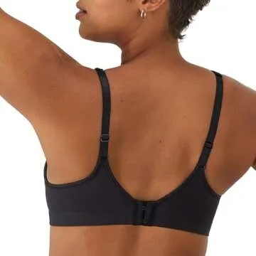 Bali Women's Comfort Revolution Wire Free Bra - Ultimate Comfort & Support in Black, 40D