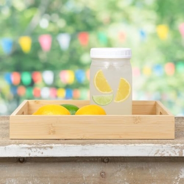 Durable Wide Mouth Plastic Mason Jar Lids for Canning