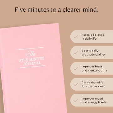 Five Minute Journal for Happiness & Mindfulness