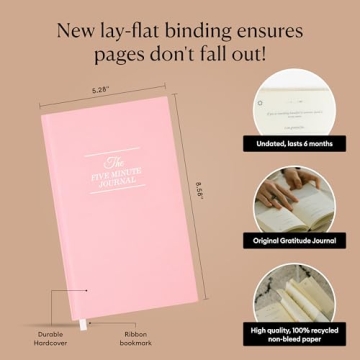 Five Minute Journal for Happiness & Mindfulness