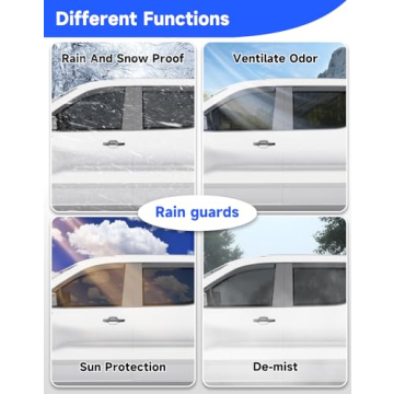 Breejoy In-Channel Rain Guards for Chevy & GMC Trucks