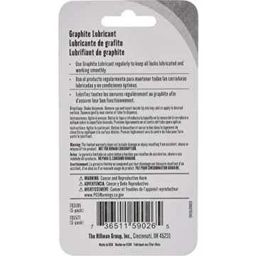 Hillman 703185 Graphite Tube 3G for Smooth Locks