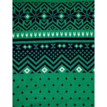 H2H Mens Festive Slim Fit Crew Neck Sweater for Winter