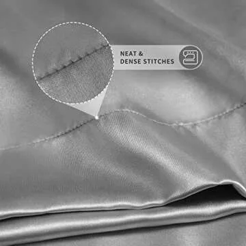 Maple&Stone Satin Pillowcase for Hair and Skin in 2 Pack