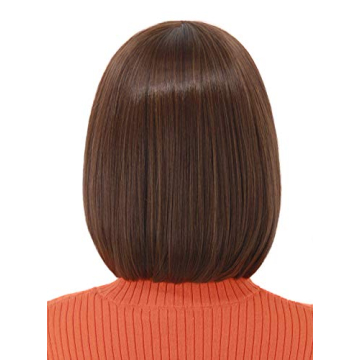 Ruina Brown Velma Wig - Stylish Costume Accessory