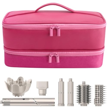 Elegant Double-Layer Travel Case for Beauty Tools - Shark Flexstyle & More