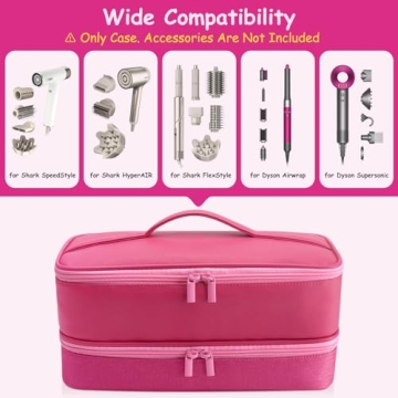 Travel Carrying Case for Shark Hair Styling Tools