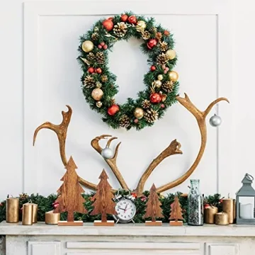 Sawysine Wooden Christmas Trees for Festive Decor