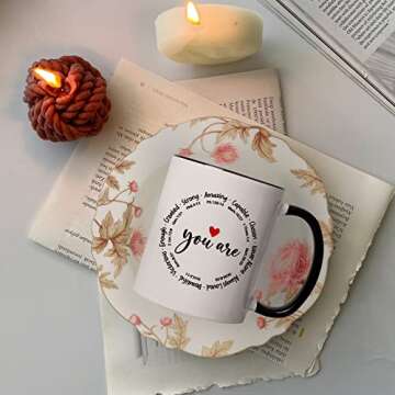 Cabtnca Christian Gifts Inspirational Coffee Mug for Women