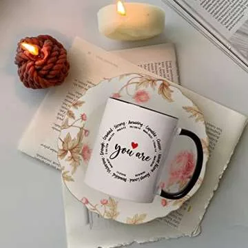 Cabtnca Christian Gifts Inspirational Coffee Mug for Women