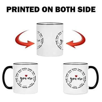 Cabtnca Christian Gifts Inspirational Coffee Mug for Women