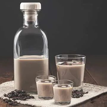 Asipmor 6-Piece Shot Glass Set with Heavy Base - 1.5oz