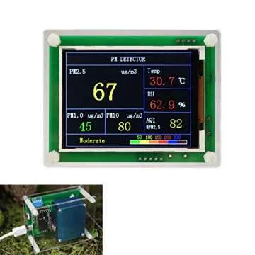 2.8" Digital Car PM2.5 Air Quality Detector Tester Meter AQI Home Gas Monitor