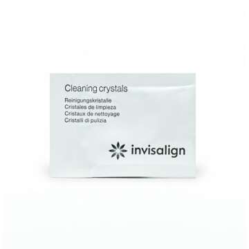 INVISALIGN Cleaning Crystals for Clear Aligners and Retainers, (50 Packets)