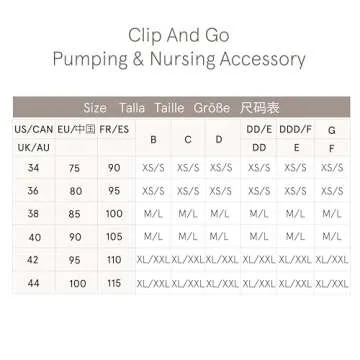 Bravado! Basics Hands Free Pumping Bra, Comfortable, Clip and Go Pumping, Nursing Bra Accessory, White M/L