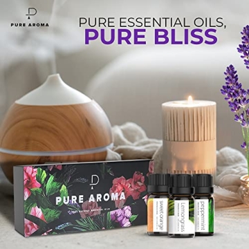 Essential Oils Gift Set Pure Aroma - 6 Natural Oils