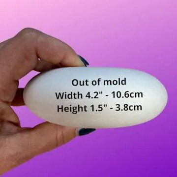 Tea Light Candle Holder Silicone Mold - by Happy Dotting Company - Round Shape - Tealight Candle Molds for Cement Casting - DIY & Creative Projects - Dotting and Mandala Art