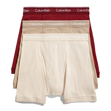 Calvin Klein Men's Cotton Classics 3-pack Boxer Briefs - Essential Comfort & Style