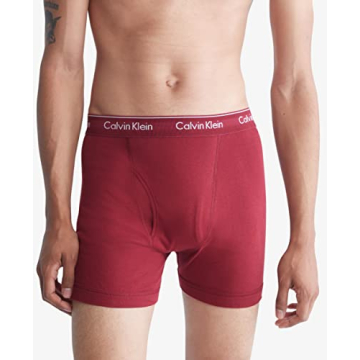 Calvin Klein Men's Cotton Classics Boxer Briefs 3-Pack