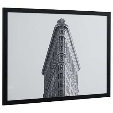 Flatiron Building Black and White Photo, 38" x 26"
