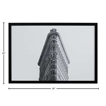 Flatiron Building Black and White Photo, 38" x 26"