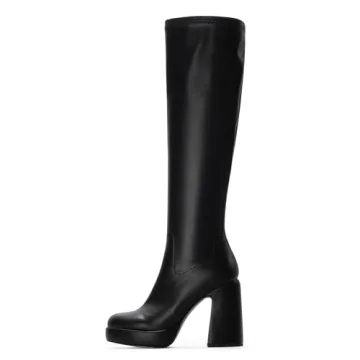 Modatope Stylish Platform Knee High Boots for Women