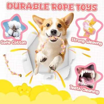 XIUGOAL 9 Pack Puppy Toys for Small Dogs