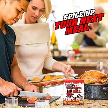 Carolina Reaper Seasoning - SALT FREE Gourmet Spice Mix