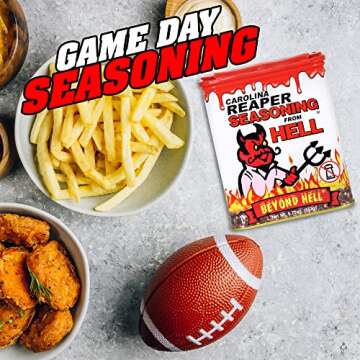 Carolina Reaper Seasoning - SALT FREE Gourmet Spice Mix