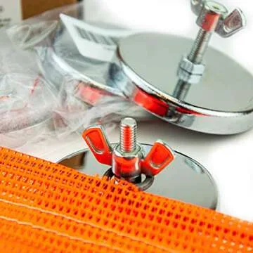 VULCAN Heavy Duty Magnet for Wire Loop Flags - 4 Pack