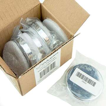 VULCAN Heavy Duty Magnet for Wire Loop Flags - 4 Pack