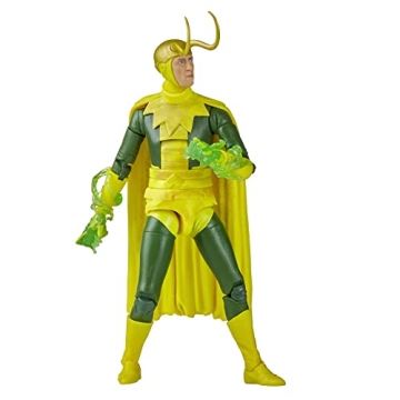 Marvel Legends Series MCU Disney Plus Classic Loki Action Figure 6-inch Collectible Toy, 5 Accessori...