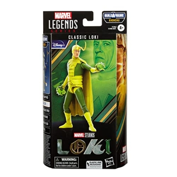 Marvel Classic Loki Action Figure 6-Inch Collectible Toy