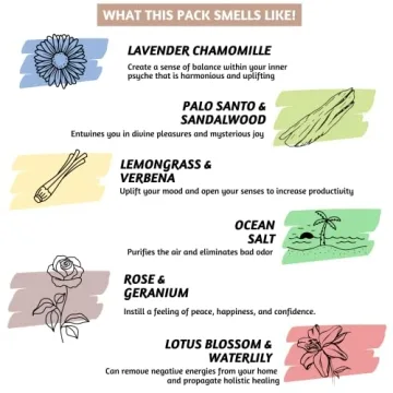 Folkulture Incense Sticks Set - 120 Organic, Slow Burning